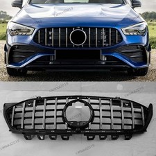 FOR MERCEDES CLA W118 C118 X118 2019+ FRONT GRILL GRILLE CHROME PANAMERICANA GT