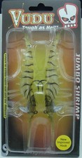 Egret Baits E-VS40-14-08 4" Jumbo Vudu Shrimp Gold