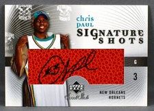 2005-06 Upper Deck UD Sweet Shot Chris Paul RC ROOKIE AUTO #SS-CP HORNETS