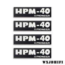 Pioneer HPM-40 altoparlante alluminio logo distintivo 60 mm (2,36") X 16 mm (0,63")