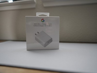 Google USB-C Rapid Charger & USB-C to USB-C Cable 