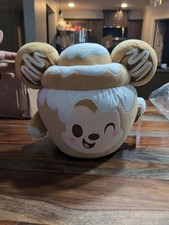 Disney Munchling Cinnamon Swirl Bun Mickey Mouse Medium Plush 14.5 Inches NEW