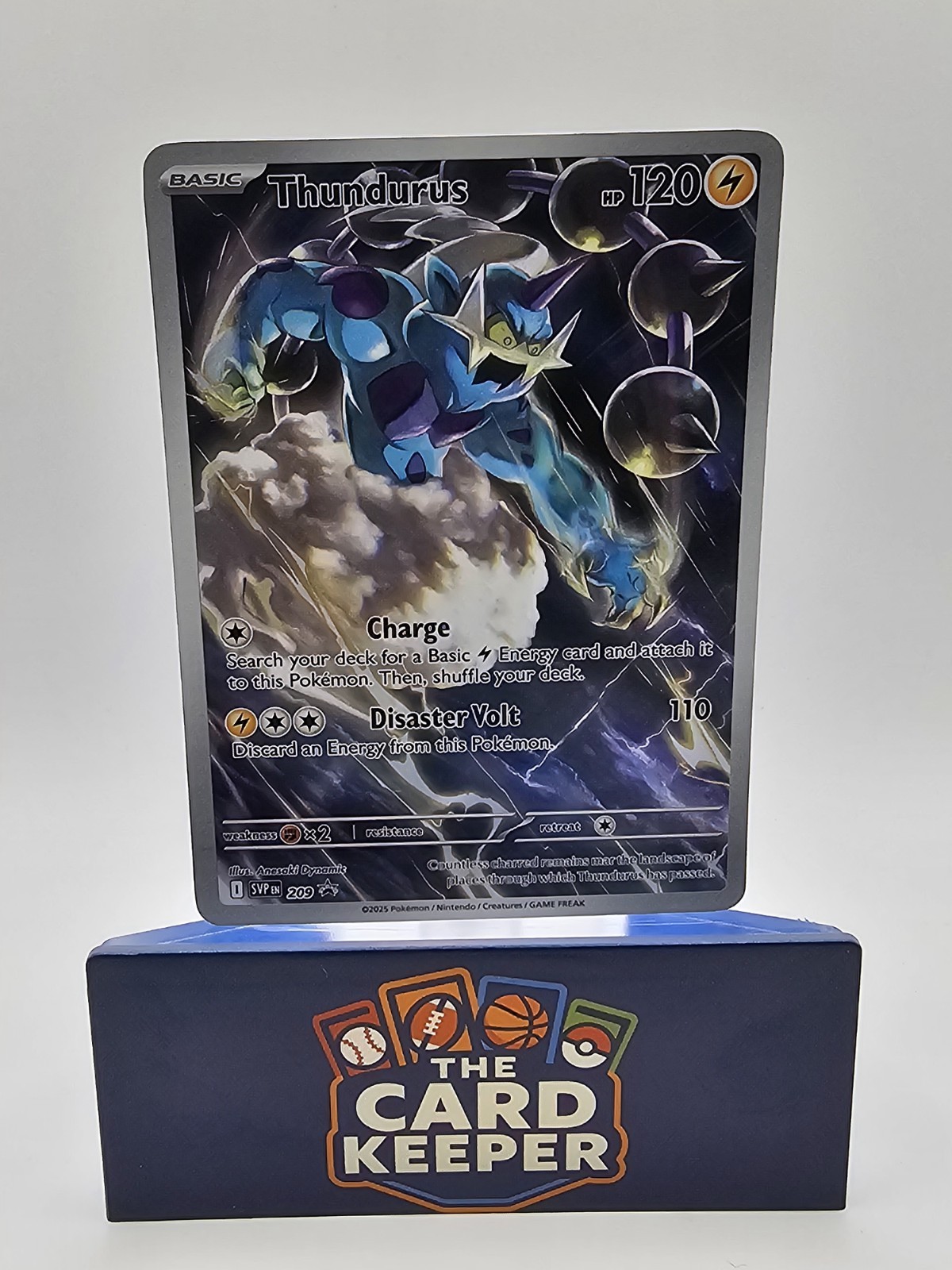 Thundurus - 209 - SV: Scarlet & Violet Promo Cards Holo - PTCG
