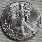 2017 P American Silver Eagle. Estimated Uncirculated 69. Video A0760