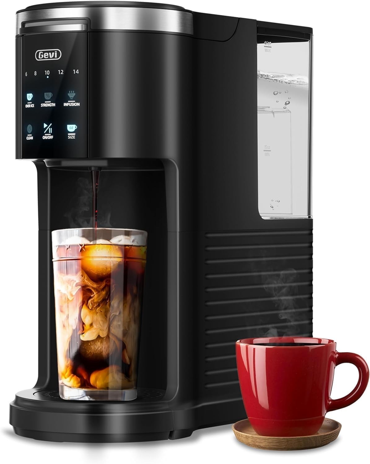 For K Cup And Ground Coffee, Pod Coffee Maker With ...