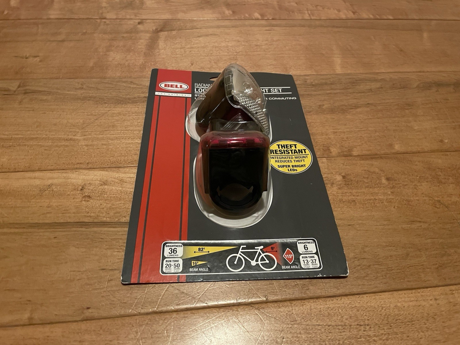 Bell Radian 650 Locking Bicycle Light Set