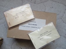 1 Block ABC Schutz Sp&uuml;rpapier chemische Kampfstoffe aufsp&uuml;ren Bundeswehr NATO