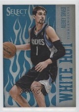 2012-13 Panini Select Rookies White Hot Silver Prizm 19/25 Alexey Shved #30 2w5