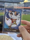 One Piece Night Los Angeles Dodgers Monkey D. Luffy Promo Card Sealed On Hand