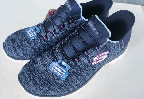 Nuevas zapatillas para mujer Skechers Summits Dazzling Haze. ajuste ancho talla 8 ancho precio de venta sugerido por el fabricante 80 USD