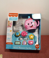 Fisher-Price Laugh and Learn Sweet Manners Tea Set Missing Cups 
