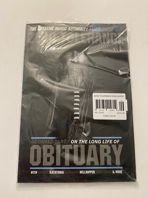 OMA3) New Zero Tolerance Extreme Music Authority Donald Tardy w/ CD