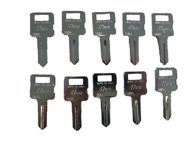 ILCO 1524 GRUMMAN POST OFFICE VEHICLE KEY BLANKS 10 PACK