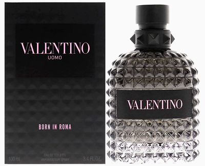 Valentino Uomo Born In Roma 3.4 Oz 100ml EDT Spray For Men | eBay