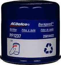 ACDelco PF1237 Oil Filter-Altima '04,'06-'20/Civic '02-'03/Frontier 05-19 QTY 2