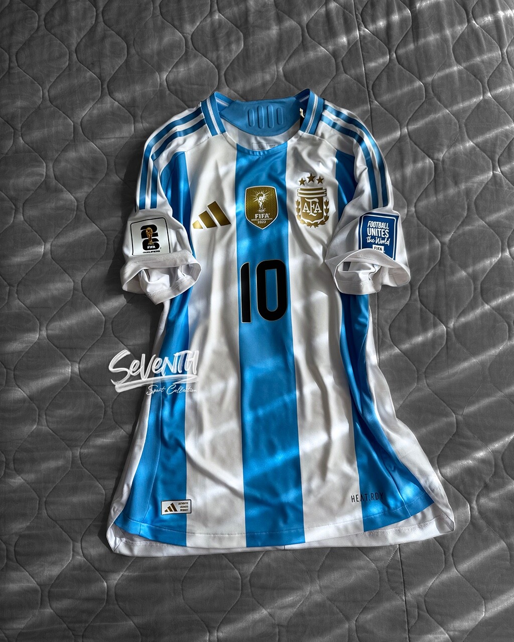 Argentina 2024 Home World Cup Qualifiers Player Issue Jersey Lionel Messi Shirt