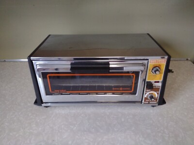 Four Grille-pain Vintage General Electric Toast 'N Broil - 1500W - Chrome - États-Unis