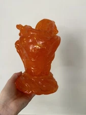 Vintage MCM Acrylic Abstract Form Candle Holder 