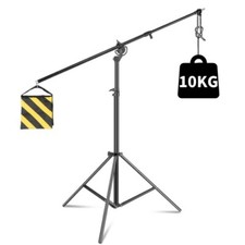 2.8-4M Metal Tripod Arm Heavy Duty Studio Photo Accessory Lighting Boom