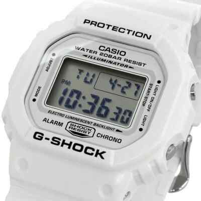 Casio G-shock White Digital Mens Watch 200m WR Dw-5600mw-7dr for
