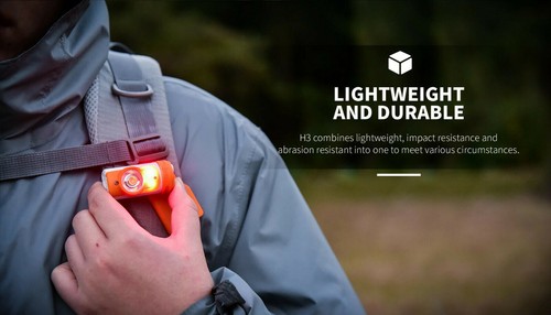 WUBEN H3 AAA LED Headlamp 120 Lumens With P8 LED 7 Working Modes 360° Adjustable - Picture 23 of 30