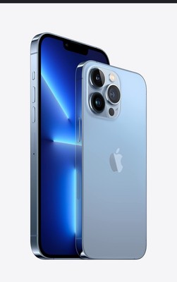 Apple iPhone 13 Pro Max - 256 GB - Blue (Unlocked) with Tik Tok