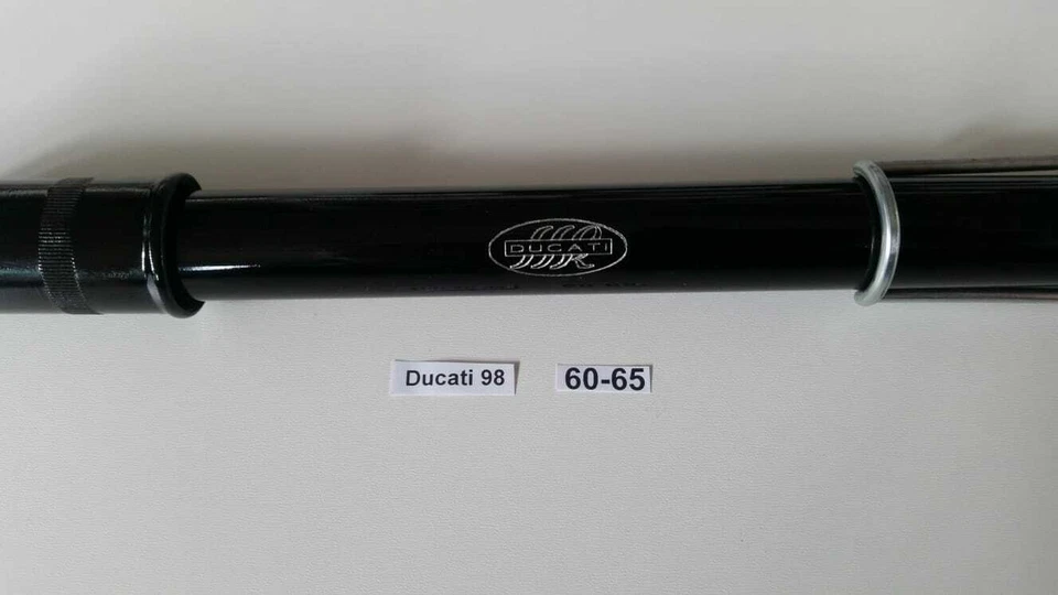 Pompa gonfiaggio pneumatici Ducati 60-65-98 misura tutta chiusa cm 36