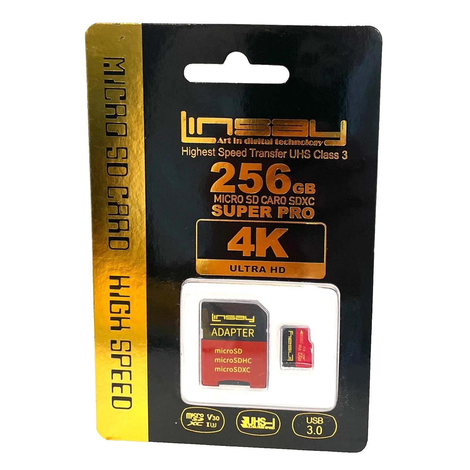 Tarjetas de memoria para cámara SDHC de 256 GB