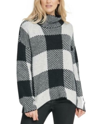 dkny striped sweater
