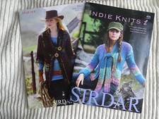 Sirdar Indie Knits 2 booklet and  Knitting Pattern 9321 Jacket Cardigan