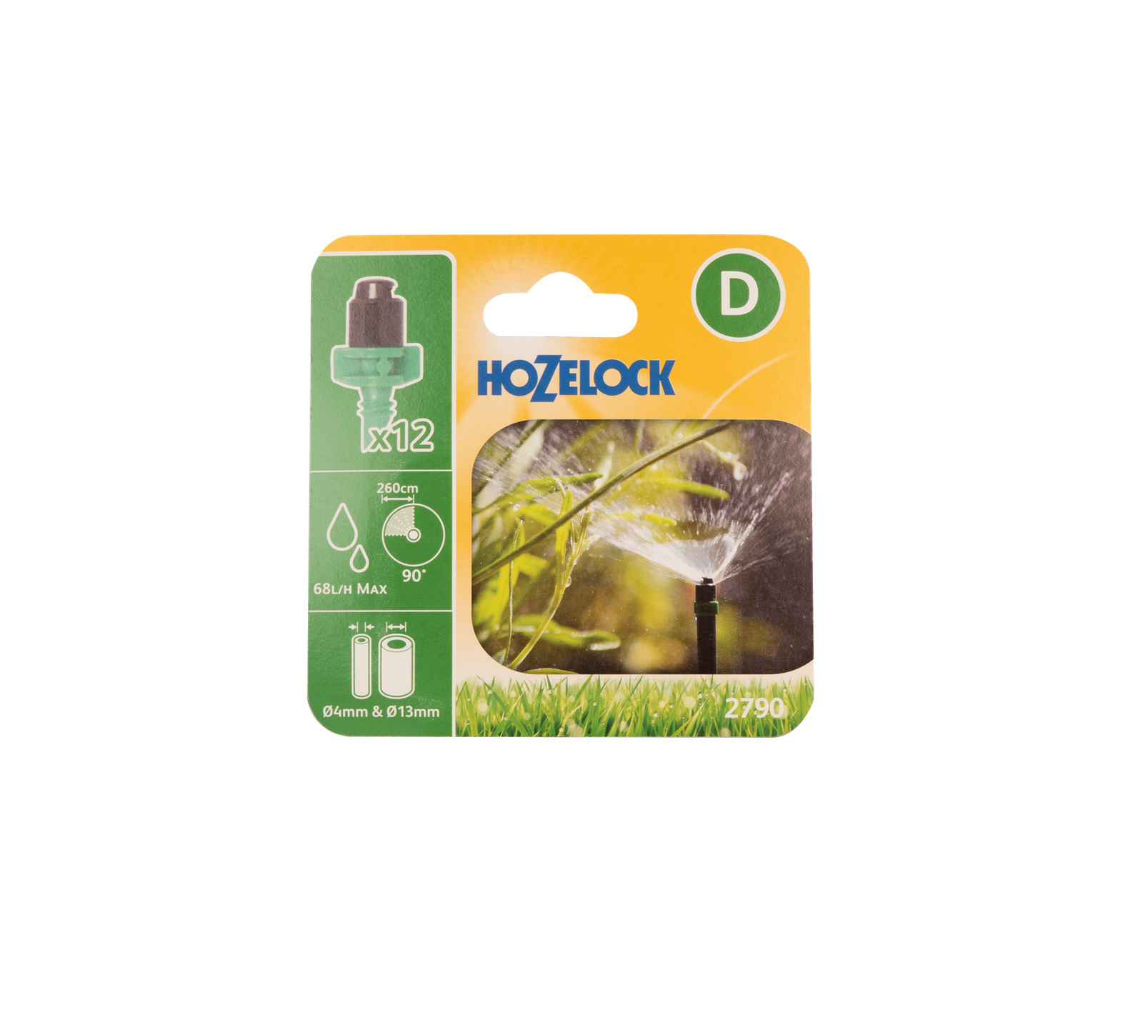 2790 Hozelock 90° Micro Spray Jets 12 pack