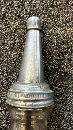 VINTAGE ORIGINAL HEP IMPERIAL REFINERIES CLAYTON MO OIL 1 QUART GLASS BOTTLE EX - Picture 12 of 14