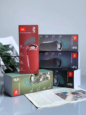 JBL Flip 6 Portable Bluetooth Portable Speaker System - Black for 