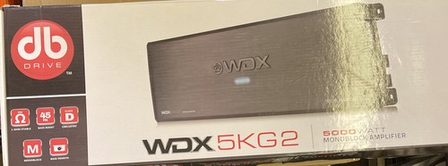 db Drive WDX 5K G2 Class D Monoblock 