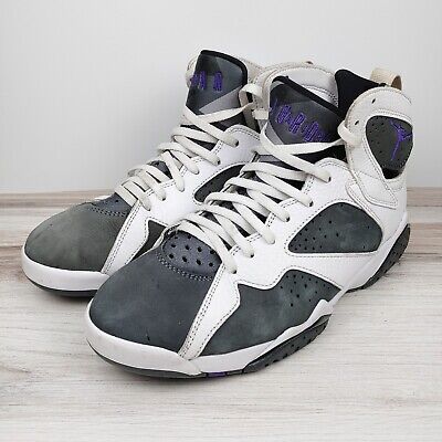 Air Jordan 7 Retro 'Flint' 2021 Men's Size 8 White/Gray Air Jordan 7 Retro 'Flint' 2021 Men's Size 8 White/Gray