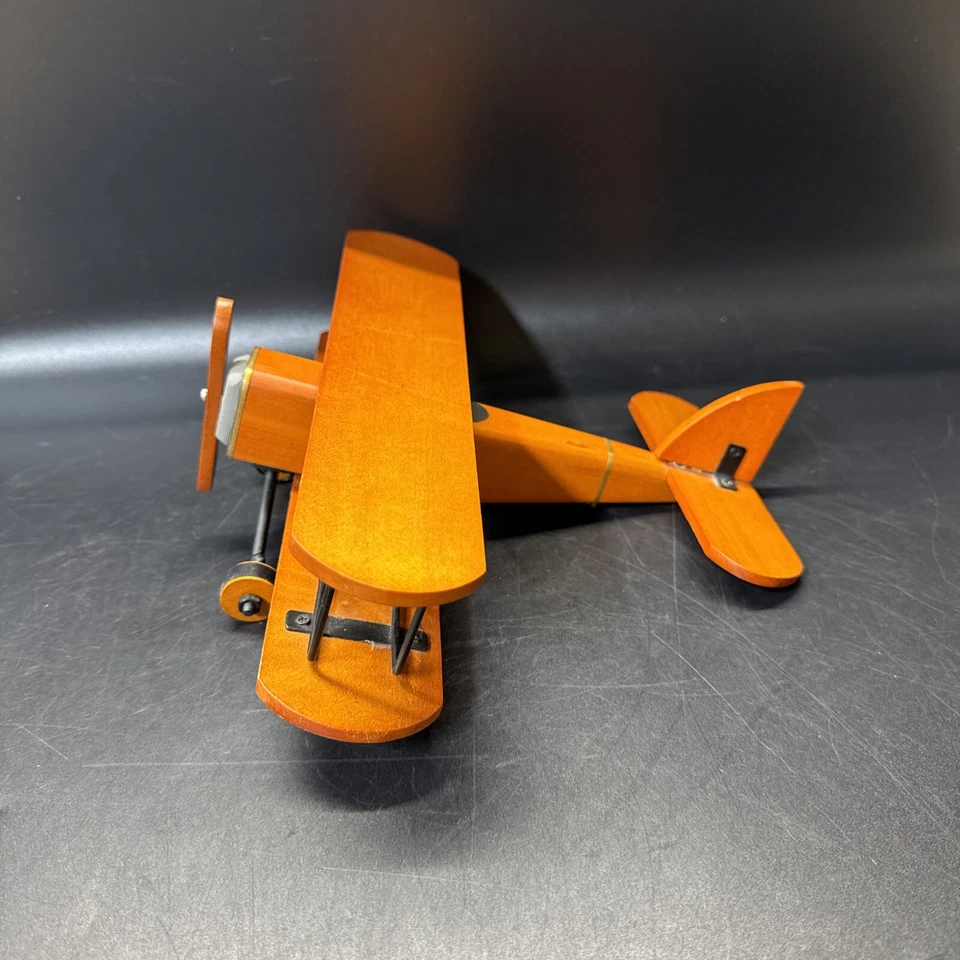 Wood Wooden Airplane Propeller 10"x8”x3" Toy Home Decoration Model/Used - Image 3 of 4