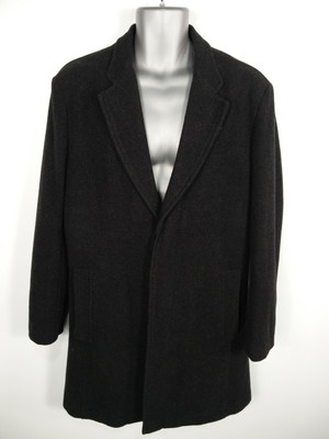 black formal overcoat
