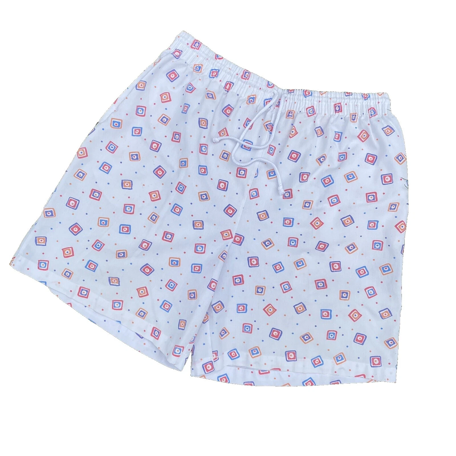 Mezcla de algodón pantalones cortos vintage Multicolor para Mujeres