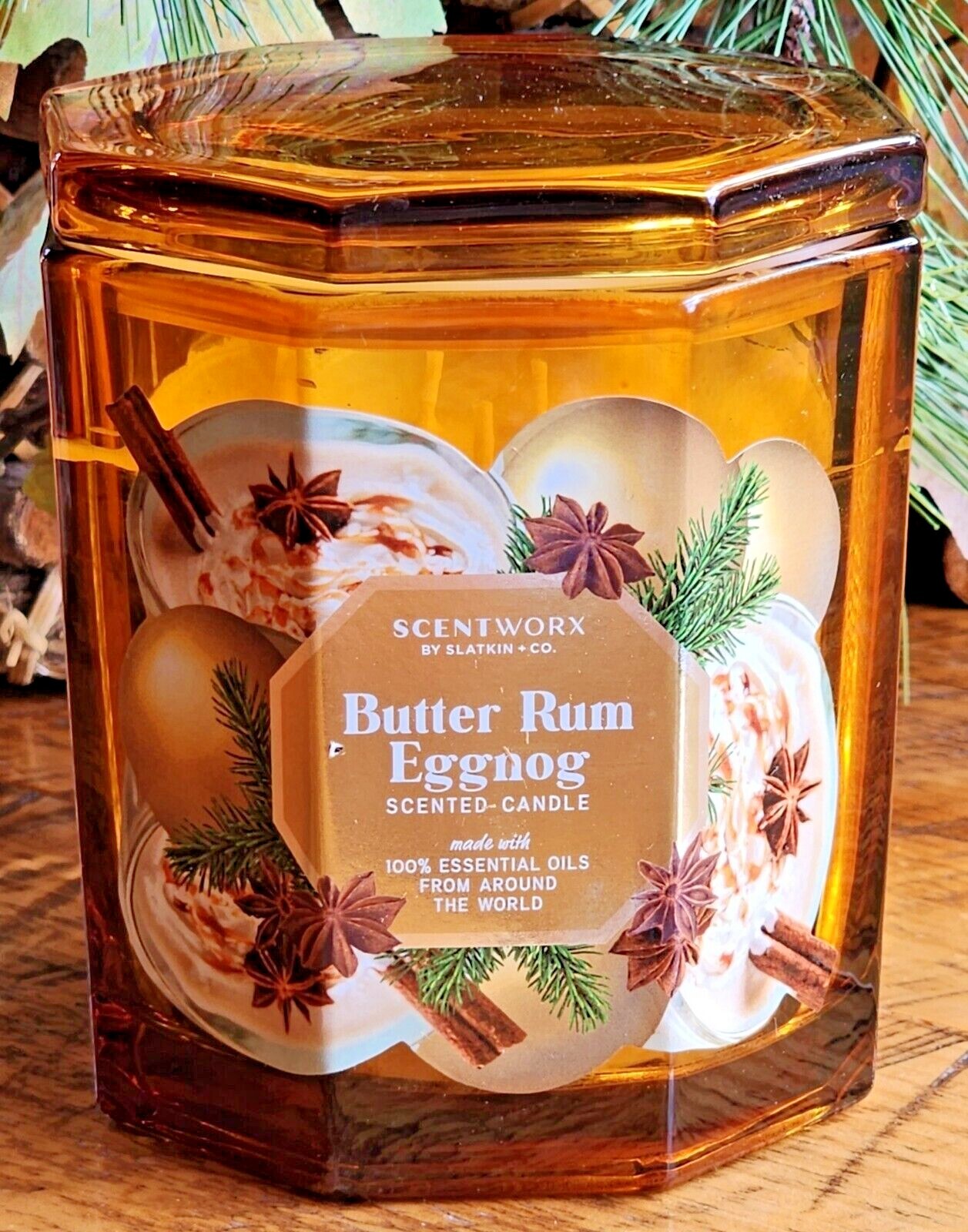 Scentworx CHRISTMAS CANDLES 3 WICK Slatkin & CoYOUR CHOICEFREE