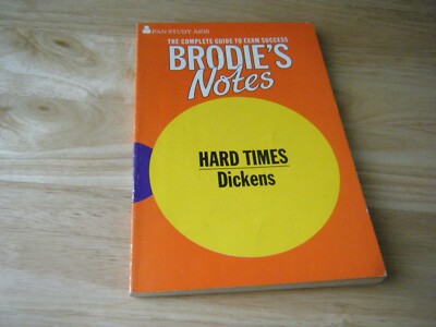 Pan Study Aids, Brodie's Notes - Hard Times by Dickens, (c)1970
