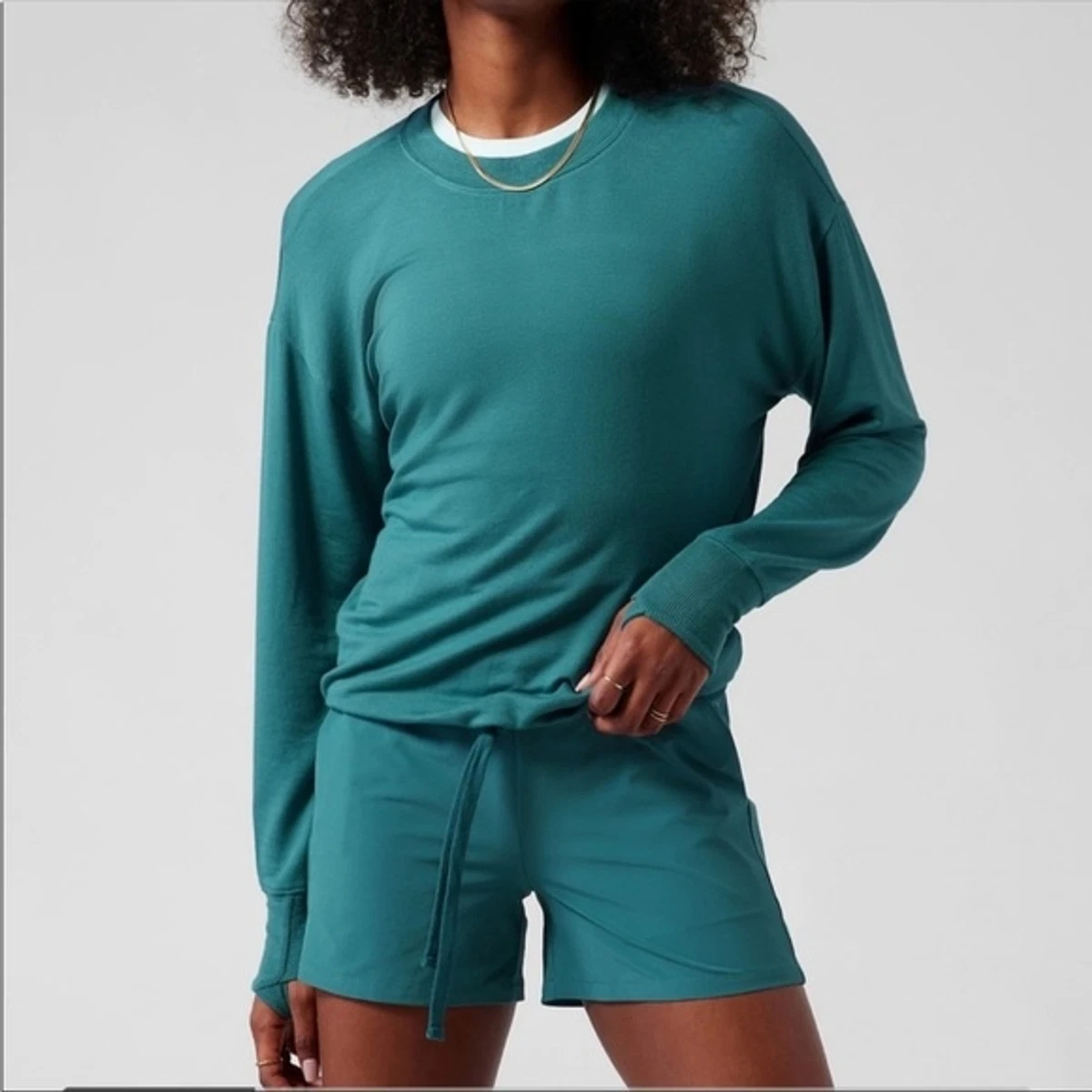 Athleta sweatshirt sale cheap