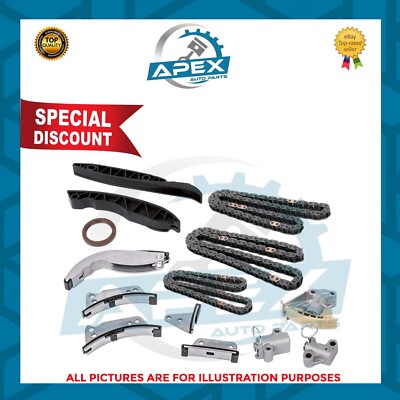 FITS H-1 H350 PORTER & FOR SORENTO I D4CB 2.5 DIESEL TIMING CHAIN KIT