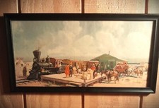 Vintage Wells Fargo Old West Print