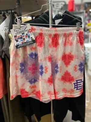 Eric Emanuel Ee Basic Short Purple/pink Tie Dye