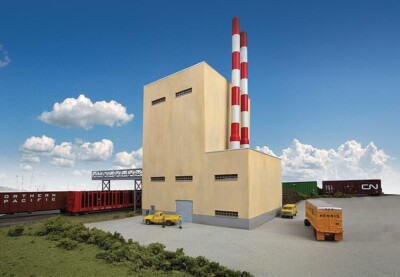Walthers 533901 Recycling-Kesselhaus, Bausatz, Spur H0