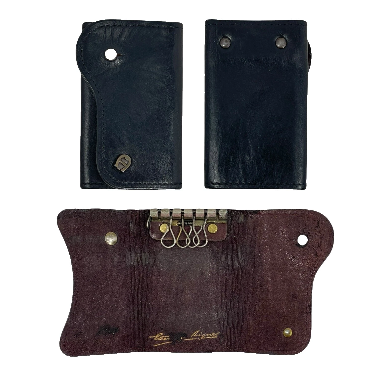 Carteras de cuero negro Etienne Aigner para Mujeres