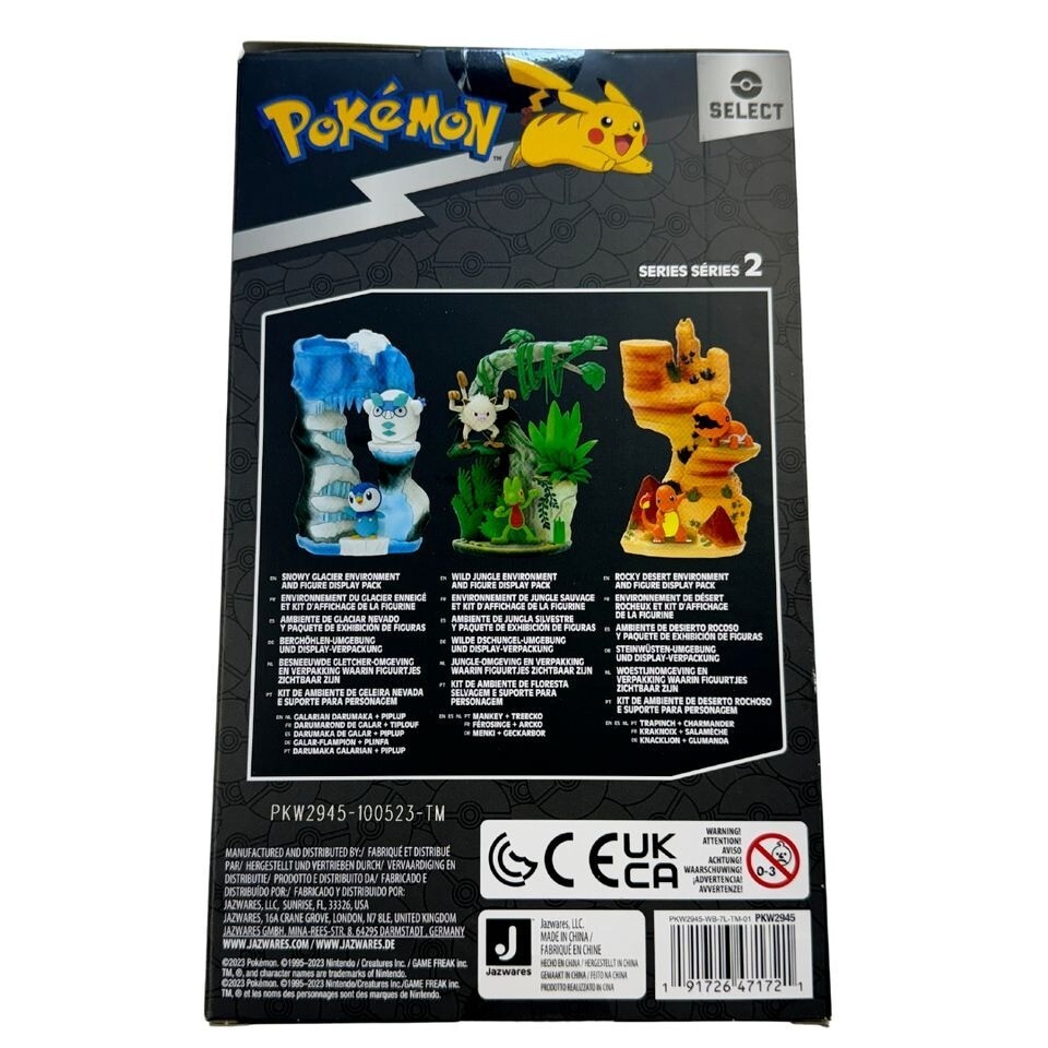 Pokemon Select Snowy Glacier Environment Galarian Darumaka And