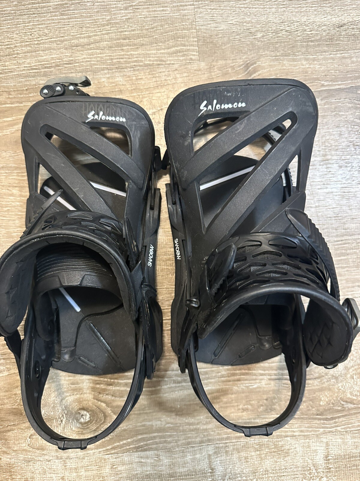 Attacchi snowboard Salomon Hologram Shadow taglia S!! Bello!!