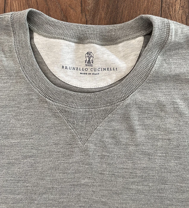 Brunello store cucinelli sweatshirt