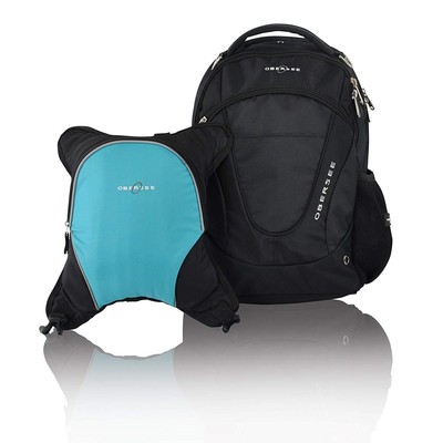 Obersee Oslo Diaper Bag Backpack with 